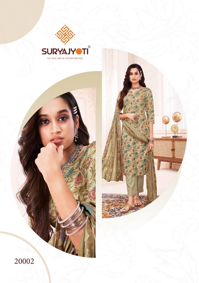 Suryajyoti Poshak Vol 2 Cotton Printed Readymade Suits Catalog
